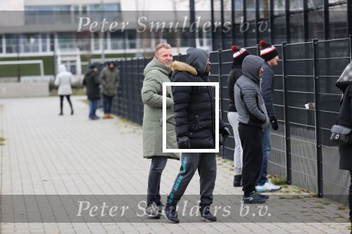 Rotterdam 30 januari 2021
Dirk Kuyt aan het kijken bij zijn zoon bij Feyenoord.