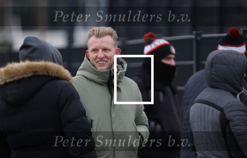 Rotterdam 30 januari 2021
Dirk Kuyt aan het kijken bij zijn zoon bij Feyenoord.