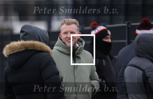 Rotterdam 30 januari 2021
Dirk Kuyt aan het kijken bij zijn zoon bij Feyenoord.