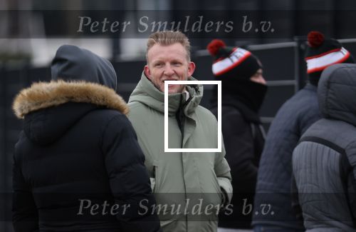 Rotterdam 30 januari 2021
Dirk Kuyt aan het kijken bij zijn zoon bij Feyenoord.