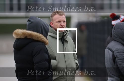 Rotterdam 30 januari 2021
Dirk Kuyt aan het kijken bij zijn zoon bij Feyenoord.