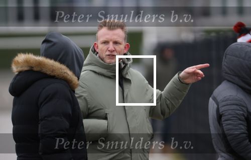 Rotterdam 30 januari 2021
Dirk Kuyt aan het kijken bij zijn zoon bij Feyenoord.