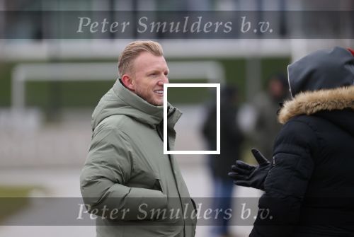 Rotterdam 30 januari 2021
Dirk Kuyt aan het kijken bij zijn zoon bij Feyenoord.