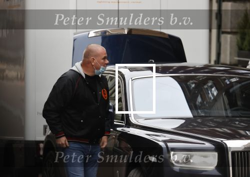 Amsterdam 15 januari 2021
Amanda Balk word door haar nieuwe vriend Ed Hollander met  zijn Rolls Royce opgehaald bij Hotel lâ€™europe