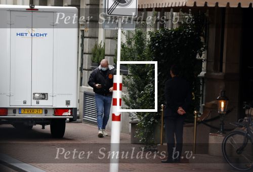 Amsterdam 15 januari 2021
Amanda Balk word door haar nieuwe vriend Ed Hollander met  zijn Rolls Royce opgehaald bij Hotel lâ€™europe