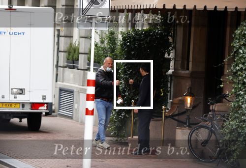 Amsterdam 15 januari 2021
Amanda Balk word door haar nieuwe vriend Ed Hollander met  zijn Rolls Royce opgehaald bij Hotel lâ€™europe