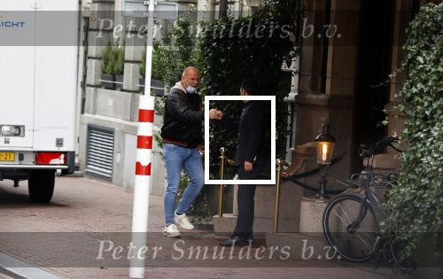 Amsterdam 15 januari 2021
Amanda Balk word door haar nieuwe vriend Ed Hollander met  zijn Rolls Royce opgehaald bij Hotel lâ€™europe