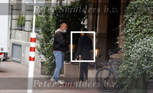 Amsterdam 15 januari 2021
Amanda Balk word door haar nieuwe vriend Ed Hollander met  zijn Rolls Royce opgehaald bij Hotel lâ€™europe