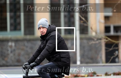 Amsterdam 5 januari 2021
Edwin Evers op een electrische van Moof fiets in Amsterdam