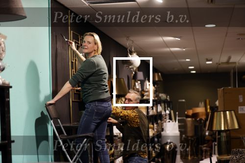 Noordwijk 14 januari 2021
Martien Meiland en zijn vrouw Erica helpen hun dochter Montana met de verbouwing van haar winkel.