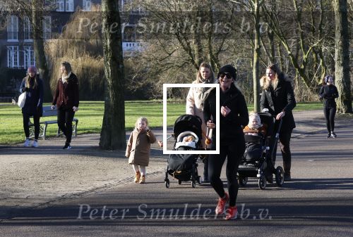 Amsterdam 25 januari 2021
Felice Bakker joggend in het vondelpark.