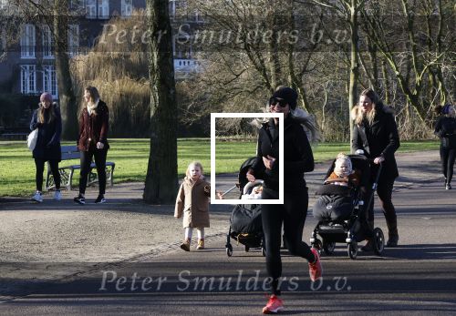 Amsterdam 25 januari 2021
Felice Bakker joggend in het vondelpark.