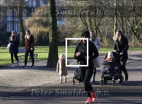 Amsterdam 25 januari 2021
Felice Bakker joggend in het vondelpark.