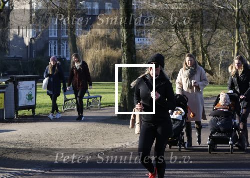 Amsterdam 25 januari 2021
Felice Bakker joggend in het vondelpark.