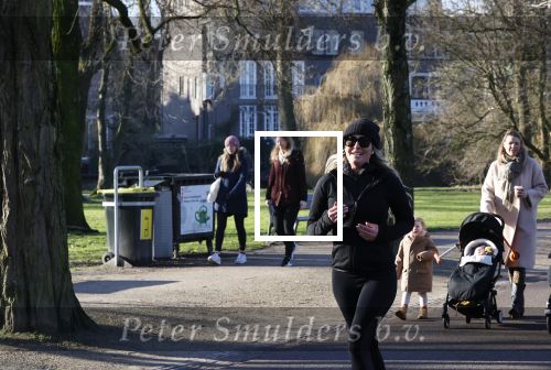 Amsterdam 25 januari 2021
Felice Bakker joggend in het vondelpark.