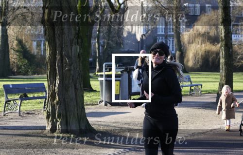 Amsterdam 25 januari 2021
Felice Bakker joggend in het vondelpark.