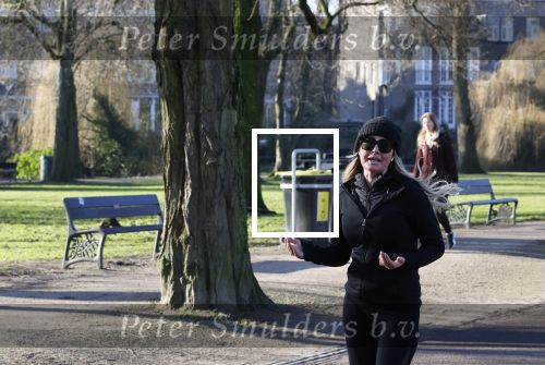 Amsterdam 25 januari 2021
Felice Bakker joggend in het vondelpark.