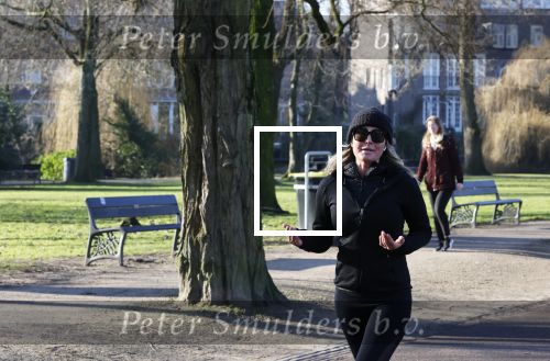 Amsterdam 25 januari 2021
Felice Bakker joggend in het vondelpark.