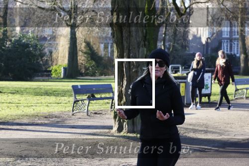 Amsterdam 25 januari 2021
Felice Bakker joggend in het vondelpark.