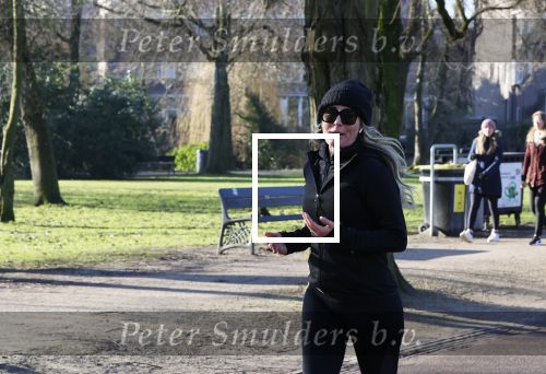 Amsterdam 25 januari 2021
Felice Bakker joggend in het vondelpark.