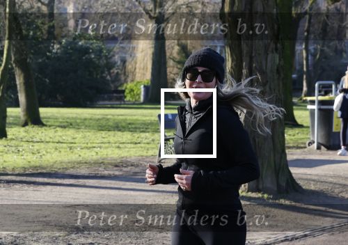 Amsterdam 25 januari 2021
Felice Bakker joggend in het vondelpark.