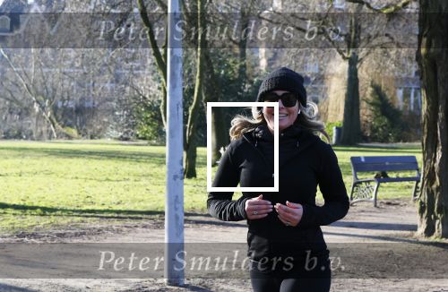 Amsterdam 25 januari 2021
Felice Bakker joggend in het vondelpark.