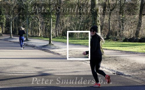 Amsterdam 25 januari 2021
Felice Bakker joggend in het vondelpark.