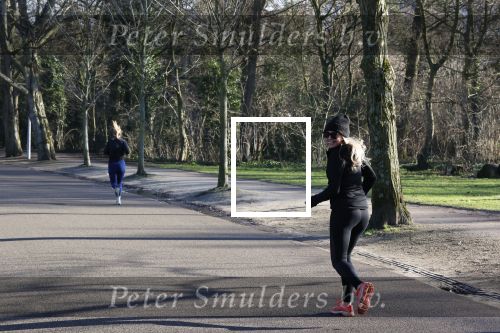 Amsterdam 25 januari 2021
Felice Bakker joggend in het vondelpark.