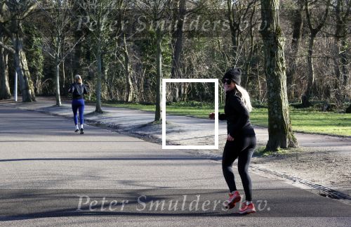 Amsterdam 25 januari 2021
Felice Bakker joggend in het vondelpark.
