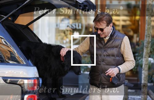 Amsterdam 11 februari 2021
Frank Jansen met zijn hond in Amsterdam zuid.