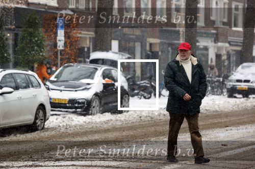 Amsterdam 8 februari 2021
Frans Mulder en zijn partner in de sneeuw