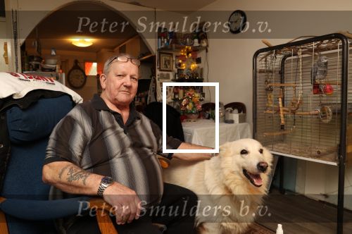 Almere 2 februari 2021
Op bezoek thuis bij Gerrie Tokkie Ruijmgaart. Hun huis staat in Almere . Ze hebben een hond en een pappegaai