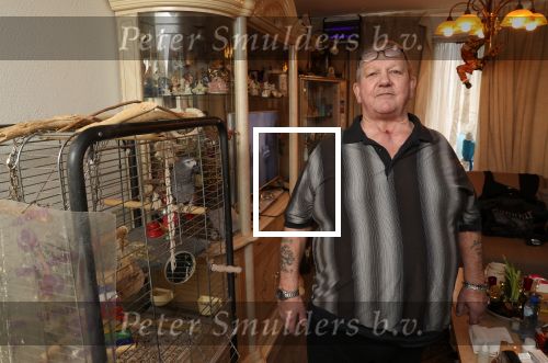 Almere 2 februari 2021
Op bezoek thuis bij Gerrie Tokkie Ruijmgaart. Hun huis staat in Almere . Ze hebben een hond en een pappegaai
