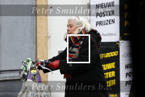 Amsterdam 1 februari 2021
Herma Krabbe doet boodschappen in Amsterdam zuid