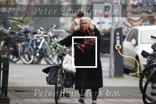 Amsterdam 1 februari 2021
Herma Krabbe doet boodschappen in Amsterdam zuid