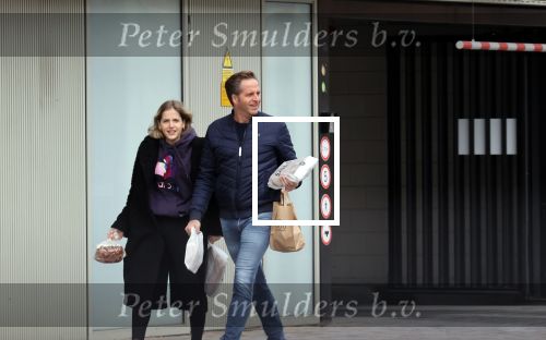 Rotterdam 30 januari 2021
Hugo de Jonge en zijn dochter Sarah doen boodschappen en lopen daarna weer naar huis