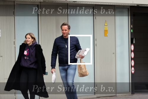 Rotterdam 30 januari 2021
Hugo de Jonge en zijn dochter Sarah doen boodschappen en lopen daarna weer naar huis