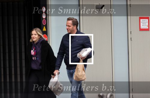 Rotterdam 30 januari 2021
Hugo de Jonge en zijn dochter Sarah doen boodschappen en lopen daarna weer naar huis