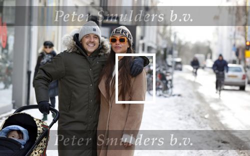 Amsterdam 9 februari 2021
Lil Kleine met zijn vri4ndin Jamie Vaes en hun zoon Lio