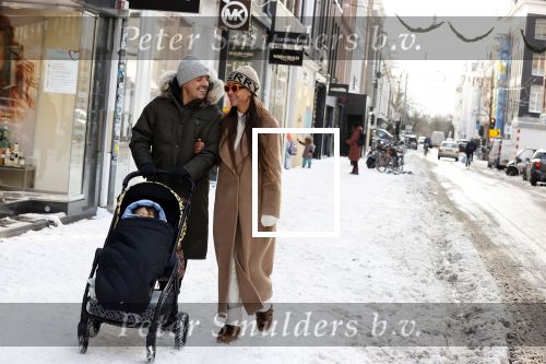 Amsterdam 9 februari 2021
Lil Kleine met zijn vri4ndin Jamie Vaes en hun zoon Lio