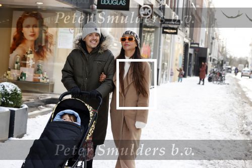 Amsterdam 9 februari 2021
Lil Kleine met zijn vri4ndin Jamie Vaes en hun zoon Lio