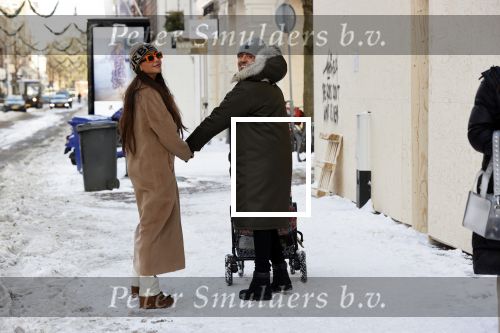 Amsterdam 9 februari 2021
Lil Kleine met zijn vri4ndin Jamie Vaes en hun zoon Lio