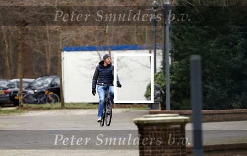 Den Haag 10 januari 2021
Corona overleg in het Catshuis . Mark Rutte kwam op de fiets .