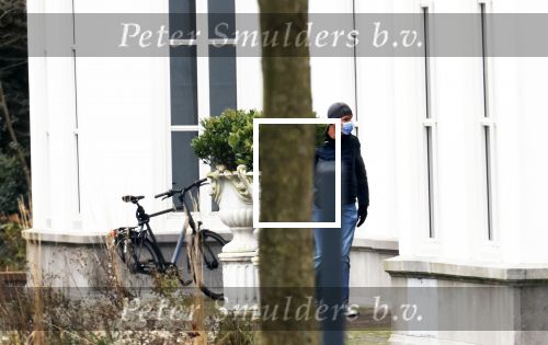 Den Haag 10 januari 2021
Corona overleg in het Catshuis . Mark Rutte kwam op de fiets .