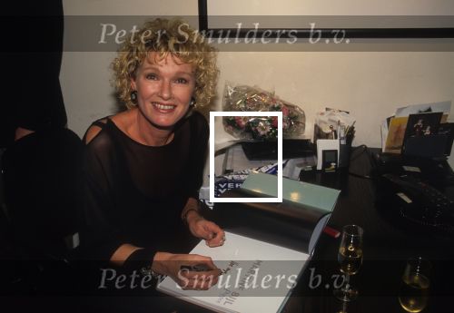 Amsterdam, 27 November 1995
Poppenpresentatie van Martine Bijl
Op de foto met Jan Swinkels en Berend Boudewijn