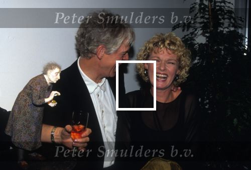 Amsterdam, 27 November 1995
Poppenpresentatie van Martine Bijl
Op de foto met Jan Swinkels en Berend Boudewijn