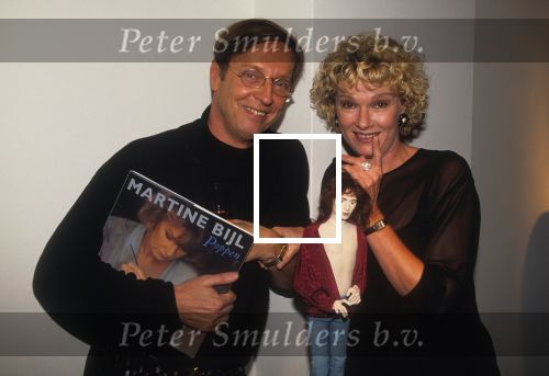 Amsterdam, 27 November 1995
Poppenpresentatie van Martine Bijl
Op de foto met Jan Swinkels en Berend Boudewijn
