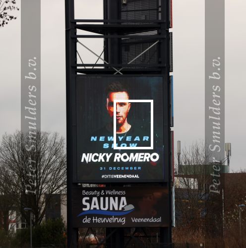 Veenendaal 4 januari 2021
Abri van Nicky Romero langs de A12
