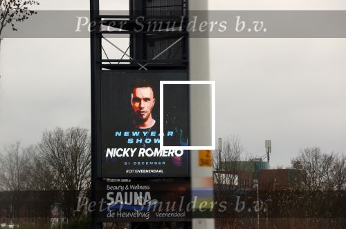 Veenendaal 4 januari 2021
Abri van Nicky Romero langs de A12