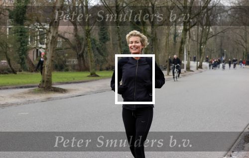 Amsterdam 5 februari 2021
Patricia Snel joggend in het vondelpark